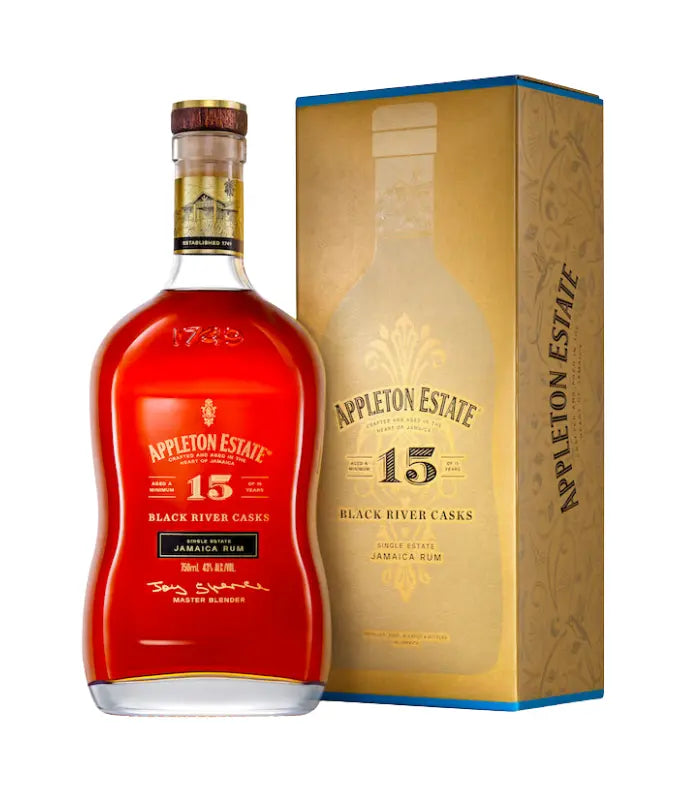 AppletonEstate15YearBlackRiverCasksRum750mL