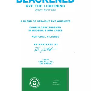 Blackened Rye The Lightening 2024 Edition 750mL