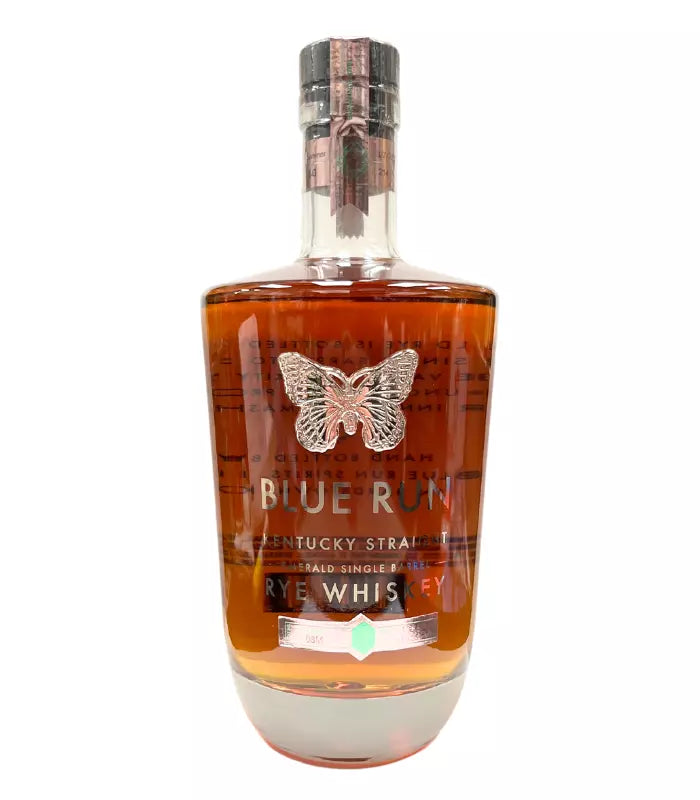 BlueRunEmeraldSingleBarrelRyeWhiskeyMinnetteBarrel_8750mL