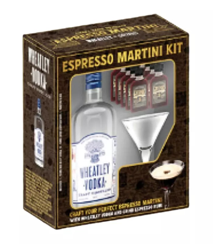 EspressoMartiniKitFeaturingWheatleyVodkaandGrindEspressoRum
