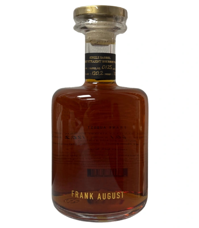 FrankAugustSingleBarrelCaskStrengthBourbon5thRelease750mL