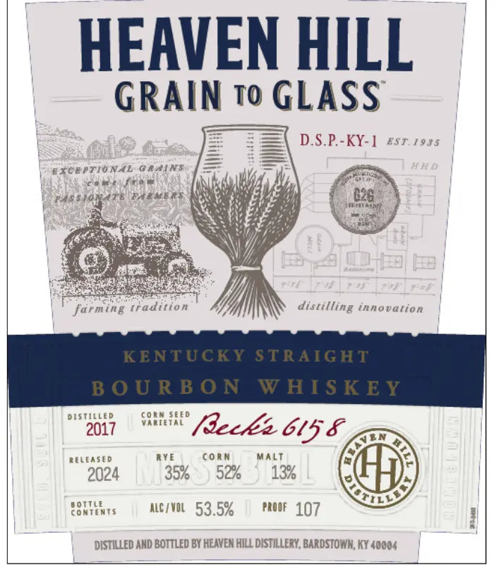 HeavenHillGraintoGlassStraightBourbonWhiskey