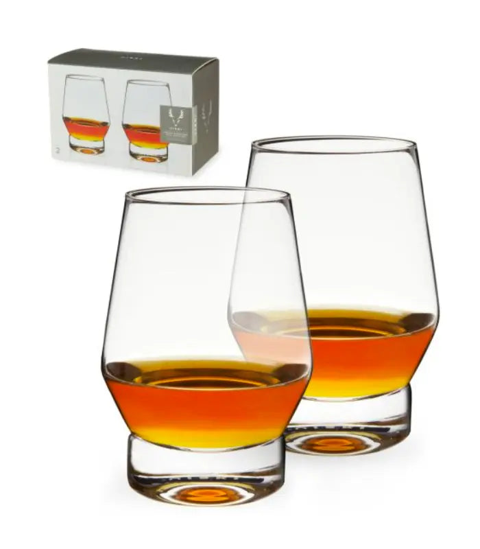 HeavyBaseCrystalWhiskeyGlassesbyViski