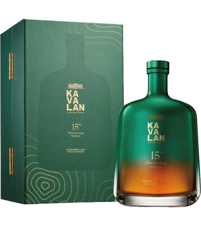 Kavalan15thAnniversaryEx-BourbonCaskSingleMaltWhisky