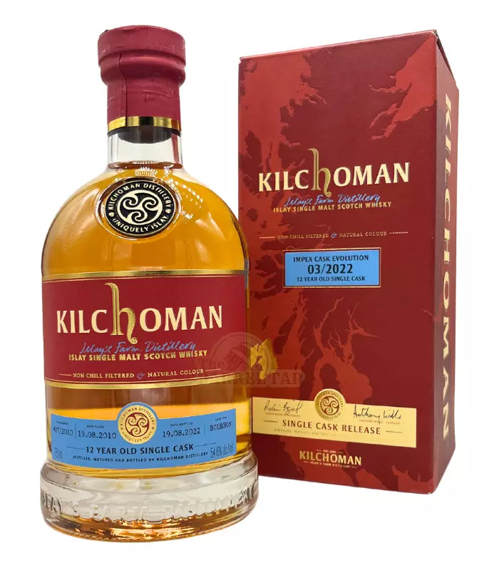 Kilchoman12YearOldSingleCaskImpexCaskEvolutionScotch750mL
