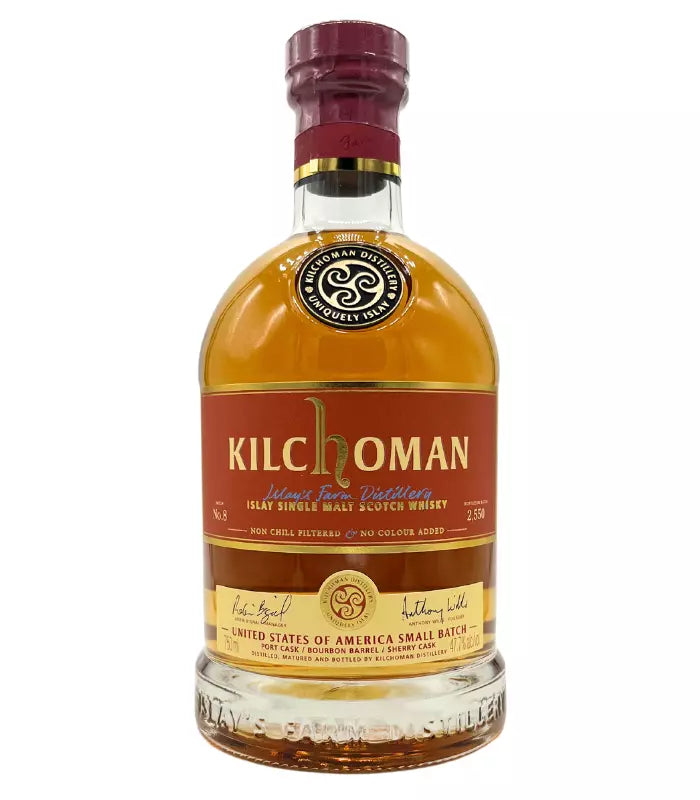 KilchomanUSASmallBatchReleaseNo.8IslaySingleMaltScotch750mL