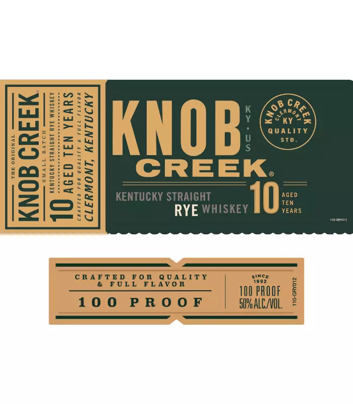 KnobCreek10YearKentuckyStraightRyeWhiskey750mL