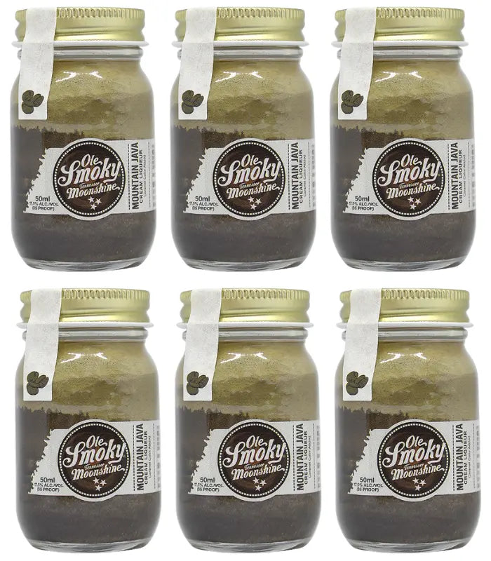 OleSmokyMountainJavaCoffeeCreamMoonshineMinis6x50mL