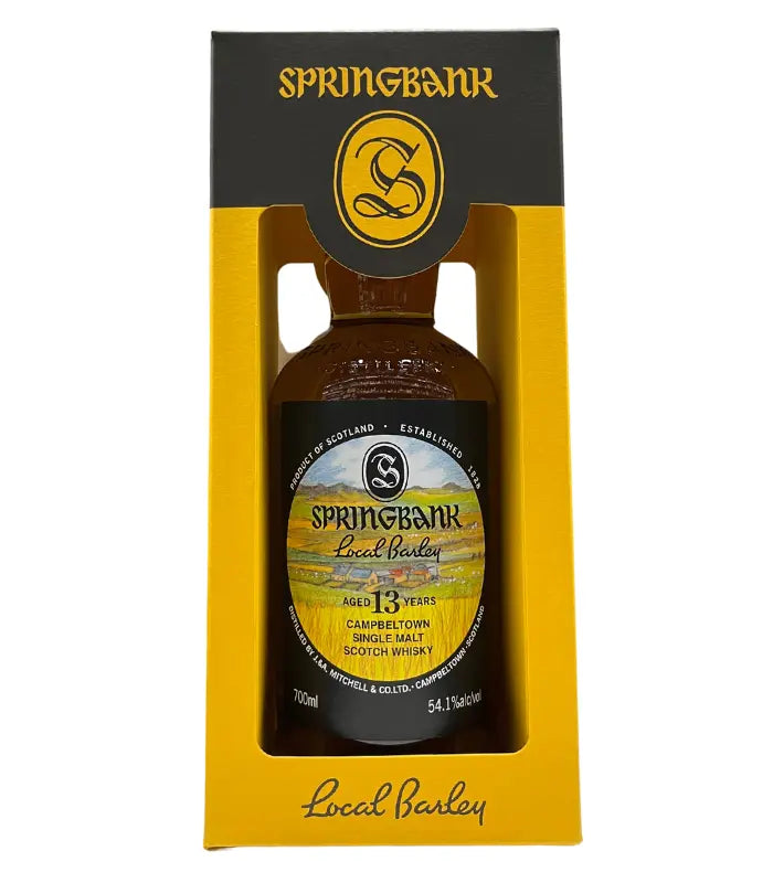SpringbankLocalBarley13YearSingleMaltScotchWhisky700mL
