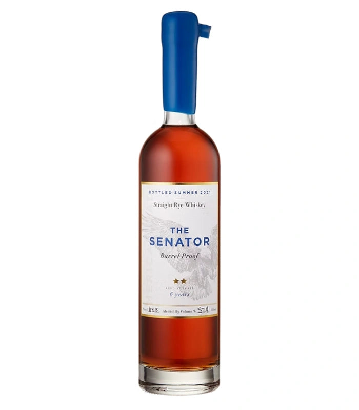 TheSenatorBarrelProof6YearsOldStraightRyeWhiskey750mL