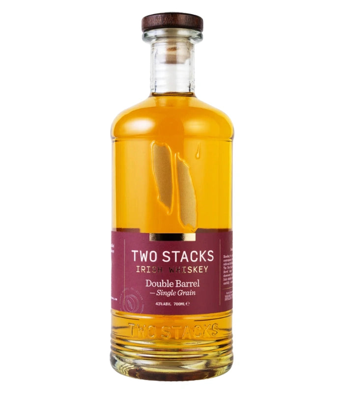 TwoStacksDoubleBarrelSingleGrainIrishWhiskey700mL