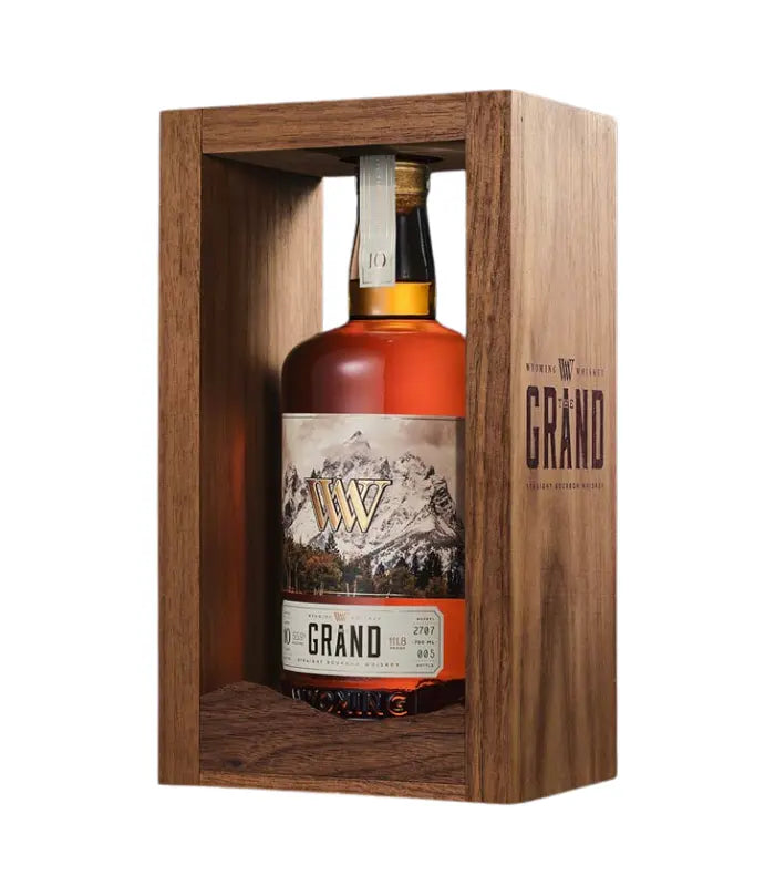 WyomingWhiskeyTheGrandBarrelNo.2707Bourbon750mL