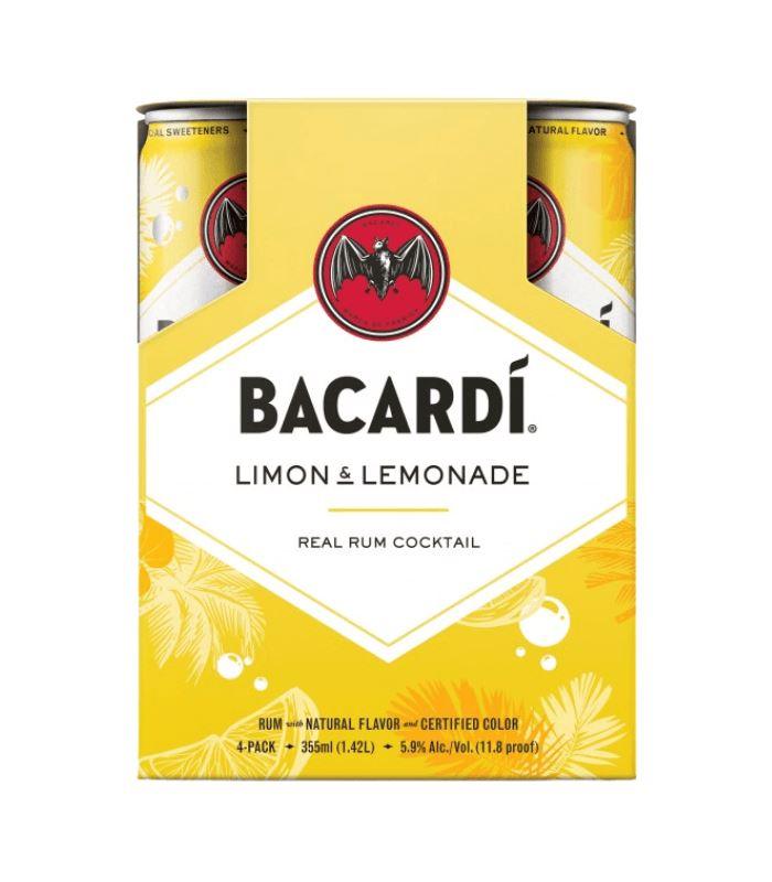 bacardi-ready-to-drink-limon-and-lemonade-4-pack-cans-the-barrel-tap-www-thebarreltap-com