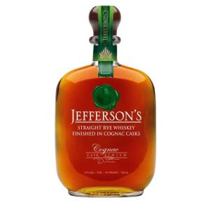 Jefferson’s Straight Rye Whiskey Finished In Cognac Casks 750mL