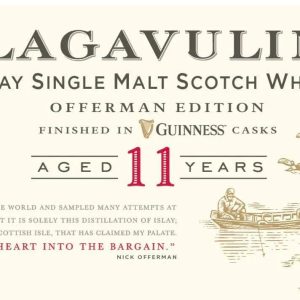 Lagavulin 11 Year Offerman Edition Finished in Guinness Casks 750mL