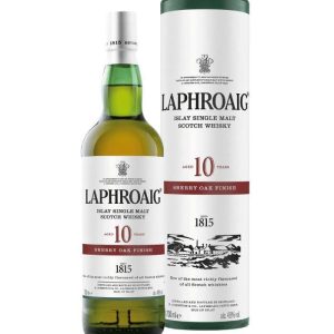 Laphroaig 10 Year Sherry Oak Finish Scotch Whisky 750mL