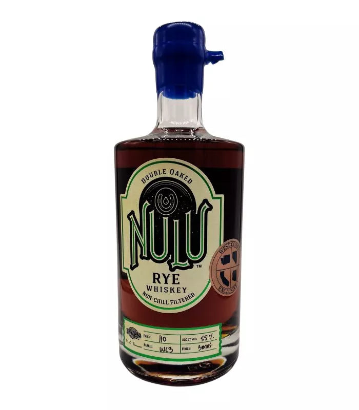 nulu-double-oaked-west-coast-exclusive-single-barrel-rye-whiskey-110-proof-750ml-the-barrel-tap-www-thebarreltap-com